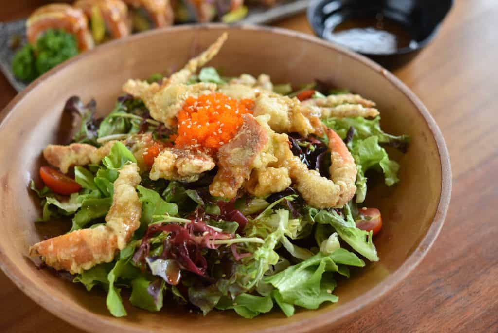 Soft Shell Crab Salad