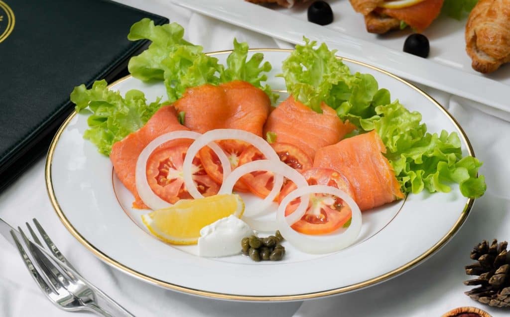 Smoked Salmon Salad