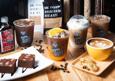 รีวิวร้านคาเฟ่ Just Follow The Goat X The Goat Cafe ร้าน กาแฟ