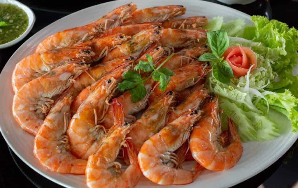 กุ้งคั่วเกลือ