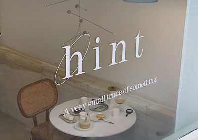 Hint Coffee คาเฟ่เปิดใหม่ สไตล์เกาหลี