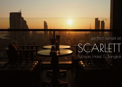 Scarlett Wine Bar & Restaurant โรงแรม Pullman Hotel G (สีลม)