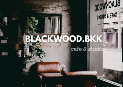 Blackwood Cafe & Studio คาเฟ่ดาร์คโทน ย่านเจริญกรุง