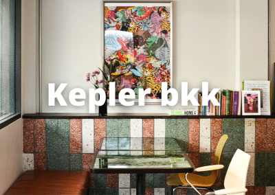 Kepler bkk ร้านกาแฟลาซาล สไตล์ ‘Mid Century’