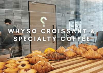 WHYSO croissant คาเฟ่ครัวซองต์เปิดใหม่ วิภาวดี