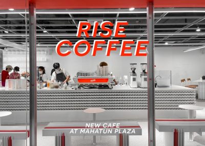 RISE COFFEE คาเฟ่เปิดใหม่ ย่านเพลินจิต