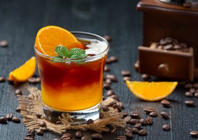 วิธีทำ Orange coffee กาแฟน้ำส้ม