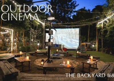 The Backyard 168 นอนดูหนัง สัมผัสลมหนาว เขาใหญ่