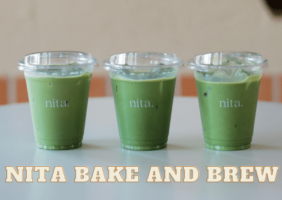 Nita Bake and Brew ร้านชาเขียวเปิดใหม่ ย่านปุณณวิถี